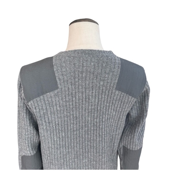 L.L. Bean Men’s Commando Crewneck Sweater. Gray. Large. NEW - Picture 12 of 16